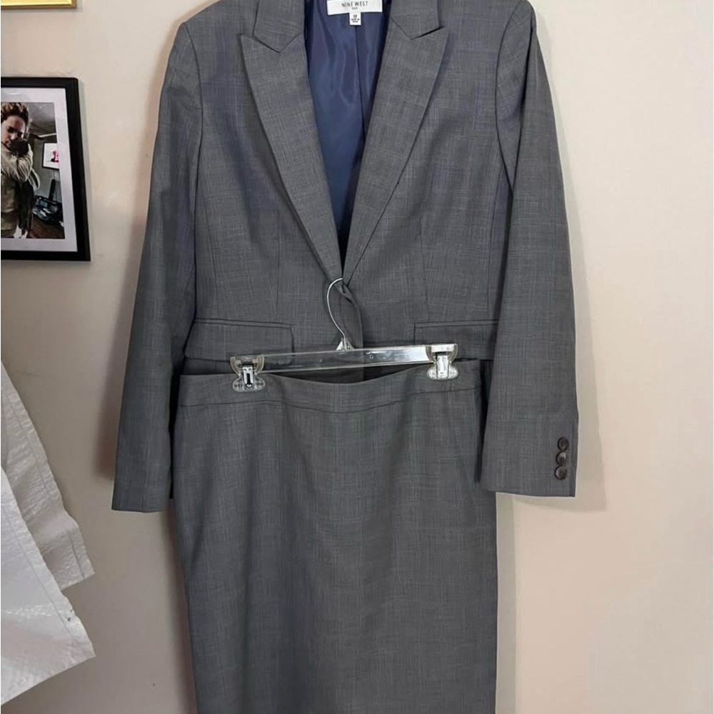 Blue Nine West Women’s Suit- size 12